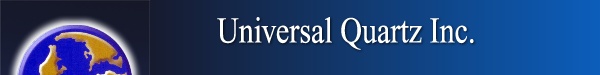 Website Header: Universal Quartz Inc.
